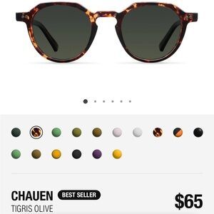 Meller Brand sunglasses - Chauen Style in color Tigris Olive - new in box